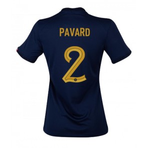 Francja Benjamin Pavard #2 Koszulka Podstawowych Kobiety MŚ 2022 Krótki Rękaw